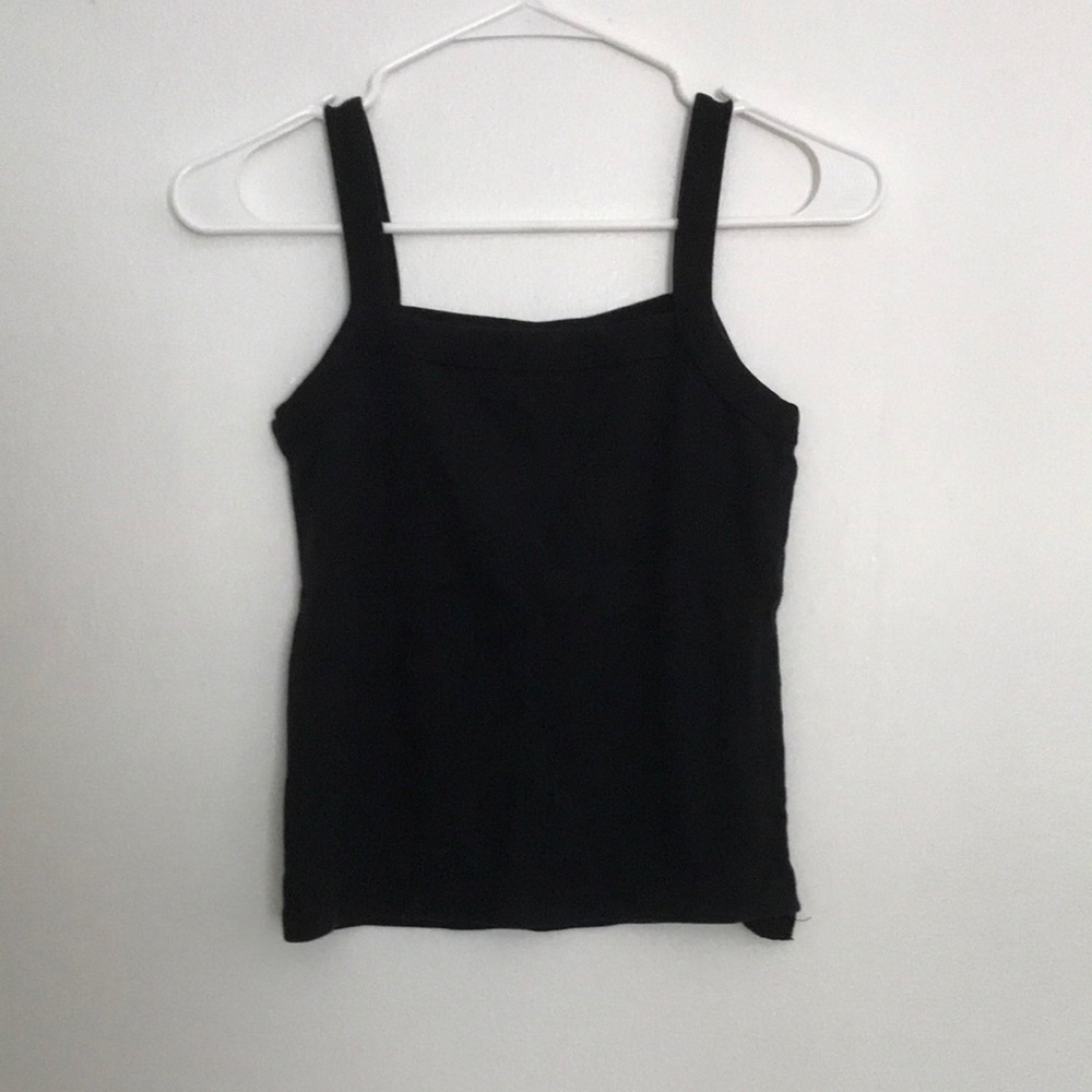 Highway Sport Black Cotton Thick Tank Top Size M